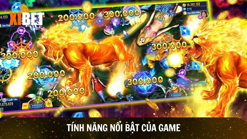 Tính năng nổi bật của game bắn cá rồng đổi thưởng