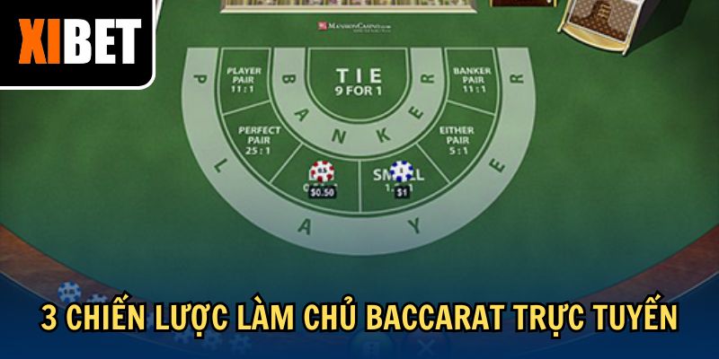 3 Chiến lược làm chủ Baccarat trực tuyến