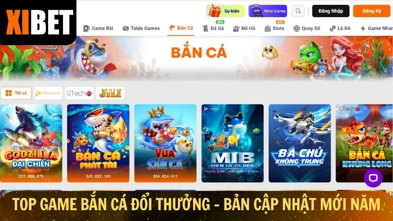 Xibet - Top game bắn cá đổi thưởng